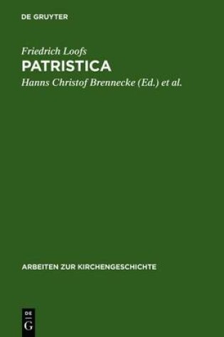 Cover of Patristica