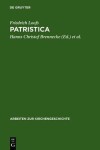 Book cover for Patristica