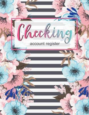 Book cover for Checking Account Register