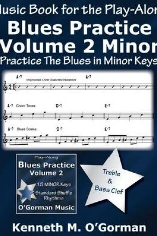 Cover of Blues Practice Volume 2 Minor