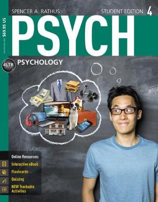 Book cover for PSYCH (with PSYCH Online, 1 term (6 months) Printed Access Card)