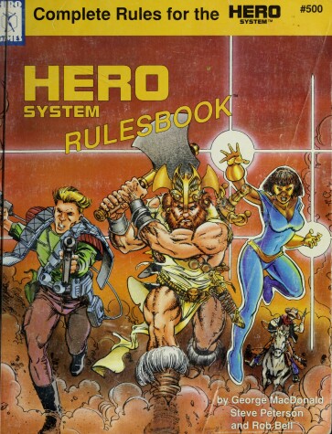 Book cover for Hero System Rulesbook