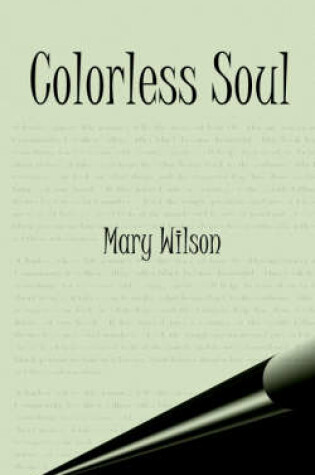 Cover of Colorless Soul