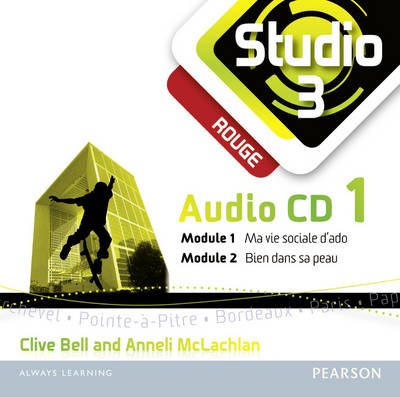 Cover of Studio 3 rouge Audio CD A (11-14 French)