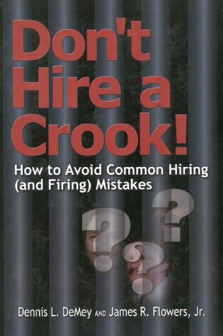 Cover of Don't Hire a Crook