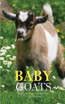 Book cover for Baby Goats Monthly Note Planner 2019 1 Year Calendar