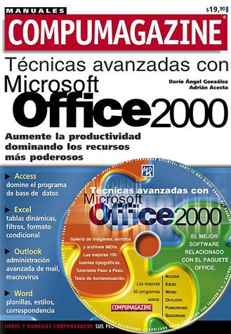 Cover of Tecnicas Avanzadas Con Office 2000