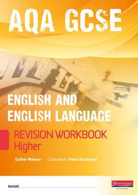 Book cover for Revise GCSE AQA English/Language Workbook - Higher