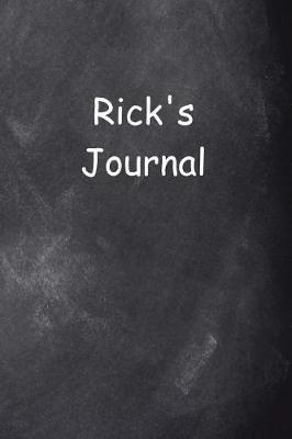 Cover of Rick Personalized Name Journal Custom Name Gift Idea Rick