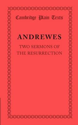 Book cover for Two Sermons of the Resurrection