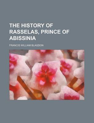 Book cover for The History of Rasselas, Prince of Abissinia