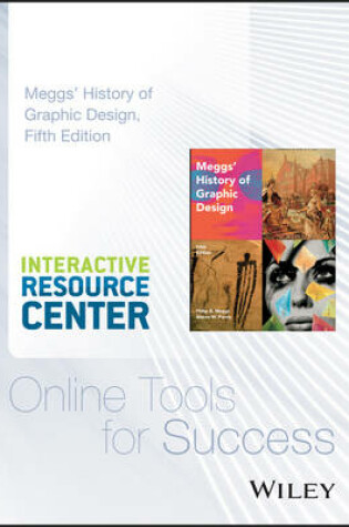 Cover of Meggs' History of Graphic Design, Fifth Edition Interactive Resource Center Access Card