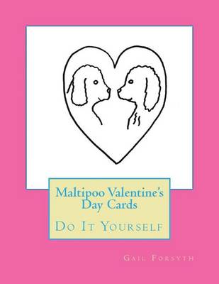 Book cover for Maltipoo Valentine's Day Cards