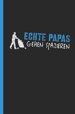 Book cover for Echte Papas gehen spazieren