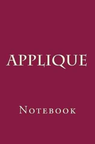 Cover of Applique