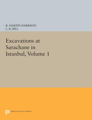 Book cover for Excavations at Sarachane in Istanbul, Volume 1