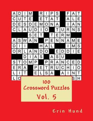 Book cover for 100 Crossword Puzzles Vol. 5