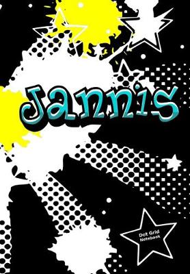 Book cover for Jannis Dot Grid Notebook