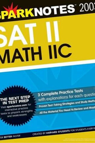 Cover of SAT II Math IIc (Sparknotes Test Prep)