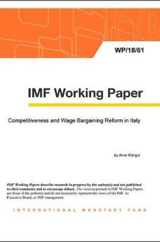 Cover of Competitiveness and Wage Bargaining Reform in Italy