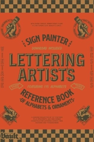 Cover of The Sign Painter and Lettering Artist's Reference Book of Alphabets and Ornaments