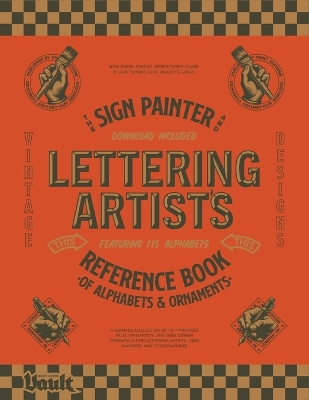 Book cover for The Sign Painter and Lettering Artist's Reference Book of Alphabets and Ornaments