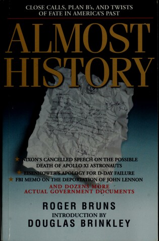 Cover of Almost History Close Calls Plan B Twist