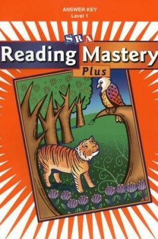 Cover of Reading Mastery 1 2002 Plus Edition, Answer Key