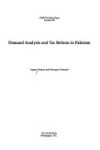 Book cover for Demand Analysis and Tax Reform in Pakistan