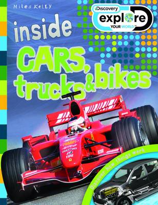 Book cover for Discovery Inside Cars, Trucks & Bikes