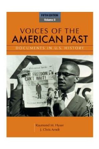 Cover of Voices of the American Past, Volume II