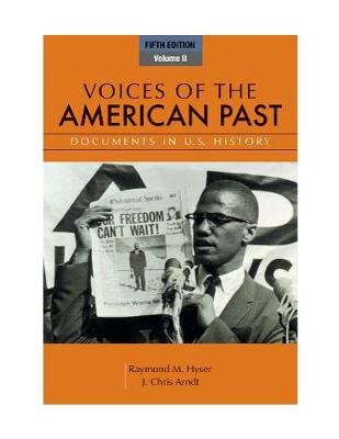 Book cover for Voices of the American Past, Volume II