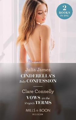 Book cover for Cinderella's Baby Confession / Vows On The Virgin's Terms