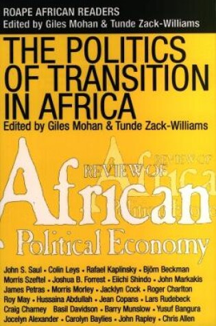 Cover of The Politics of Transition in Africa