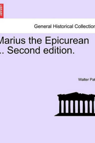 Cover of Marius the Epicurean ... Vol. II, Second Edition.