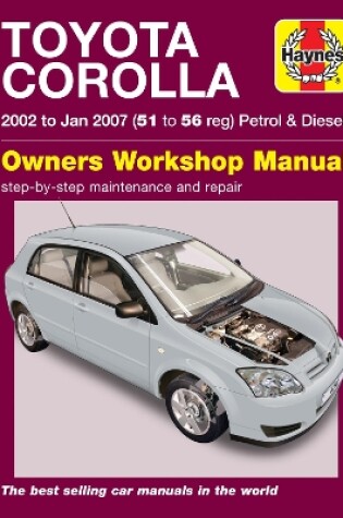 Cover of Toyota Corolla (02 - Jan 07) 51 to 56