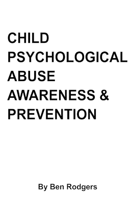 Book cover for Child Psychological Abuse Awareness & Prevention