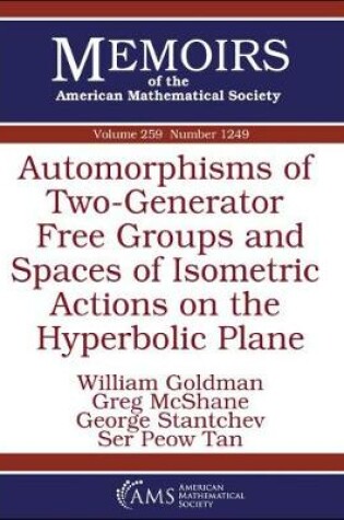 Cover of Automorphisms of Two-Generator Free Groups and Spaces of Isometric Actions on the Hyperbolic Plane