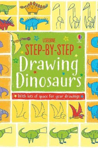Cover of Step-by-Step Drawing Dinosaurs