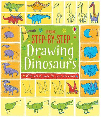 Cover of Step-by-Step Drawing Dinosaurs