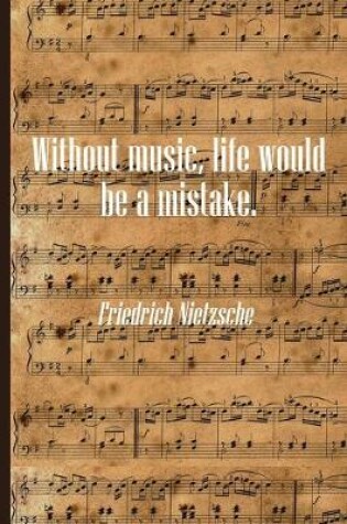 Cover of Without Music Life Would be a Mistake