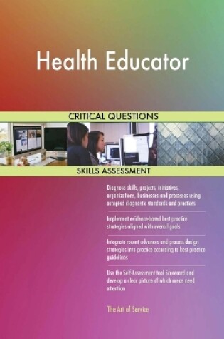 Cover of Health Educator Critical Questions Skills Assessment