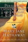 Book cover for Persuasion, Captain Wentworth and Cracklin' Cornbread