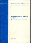 Cover of Plenitud del Ser Humano En Cristo