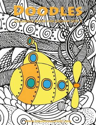 Cover of Doodles Coloring Book for Grown-Ups 2