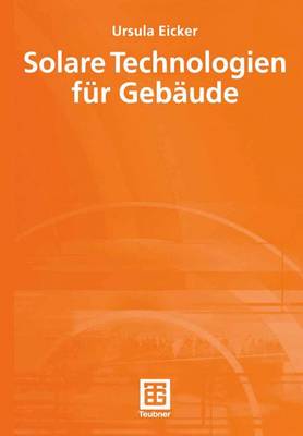 Book cover for Solare Technologien Fur Geb Ude (2001)