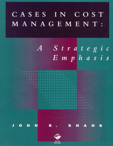 Book cover for Cases in Cost Management