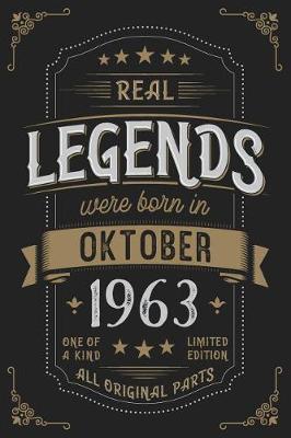 Book cover for Real Legends were born in Oktober 1963