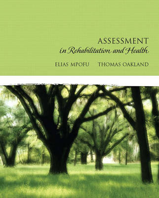 Book cover for Assessment in Rehabilitation and Health