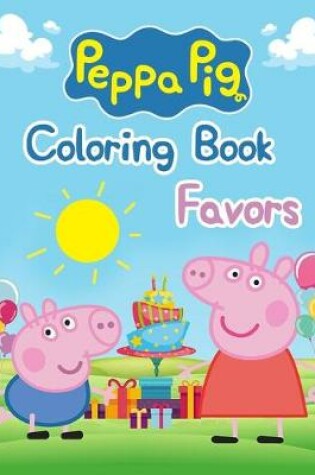 Cover of Peppa Pig Coloring Book Favors